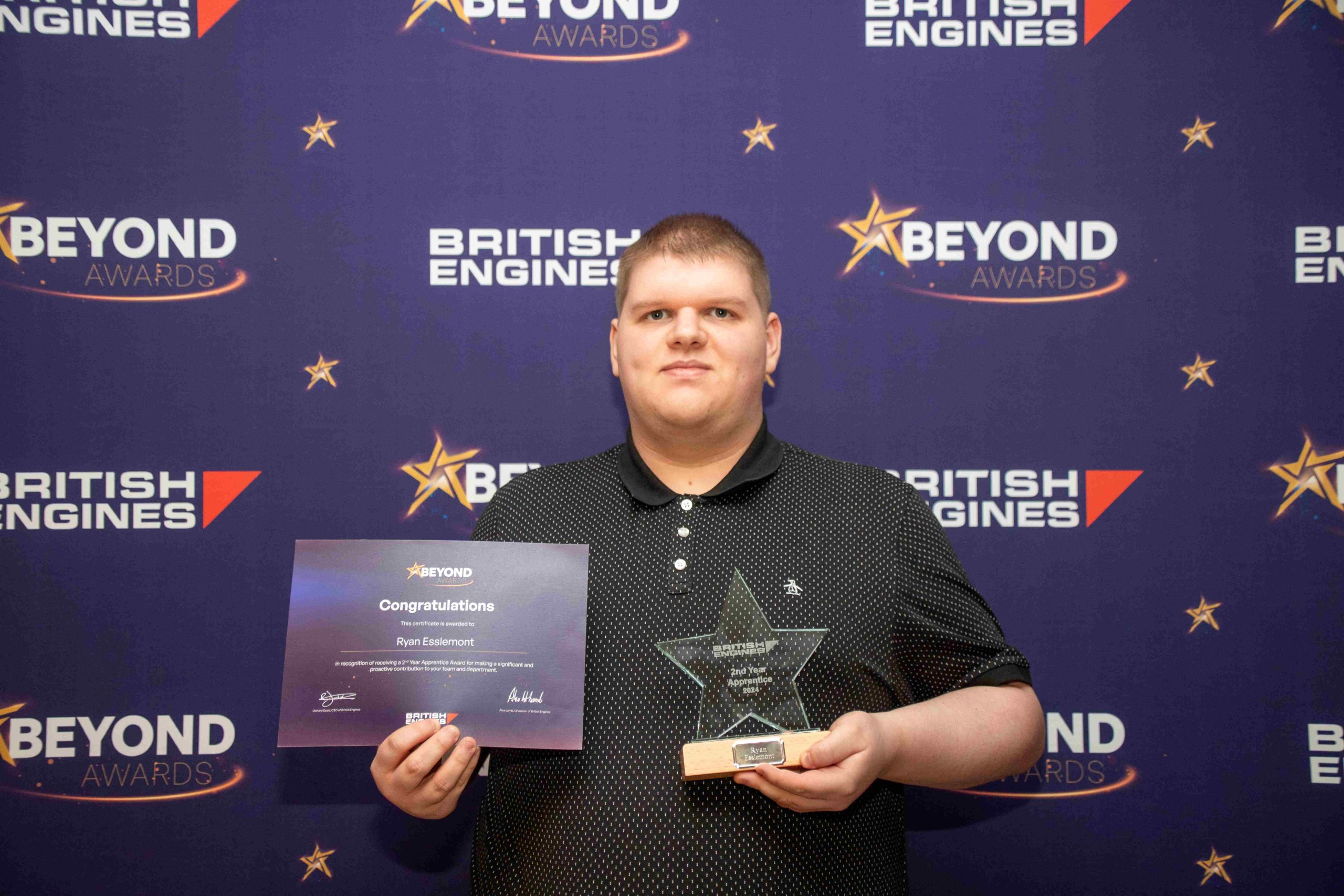 Apprentice Award Winner - Ryan